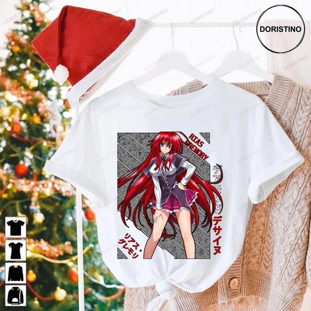 Vintage Rias Gremory High School Dxd Limited Edition T-shirts